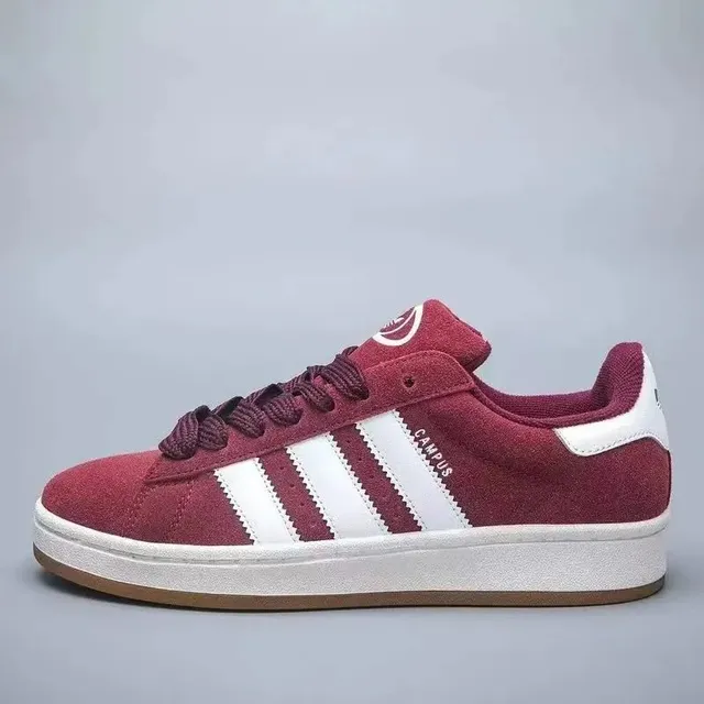 Adidas Campus Burgundy Suede
