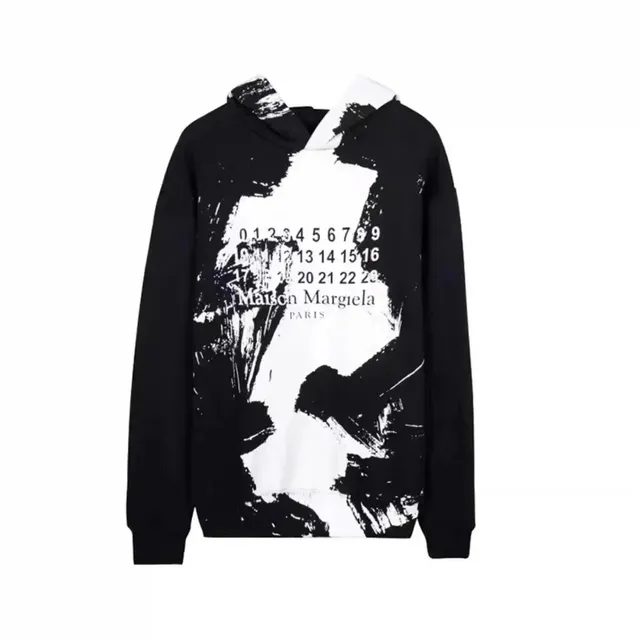 Maison Margiela Painted Logo Hoodie