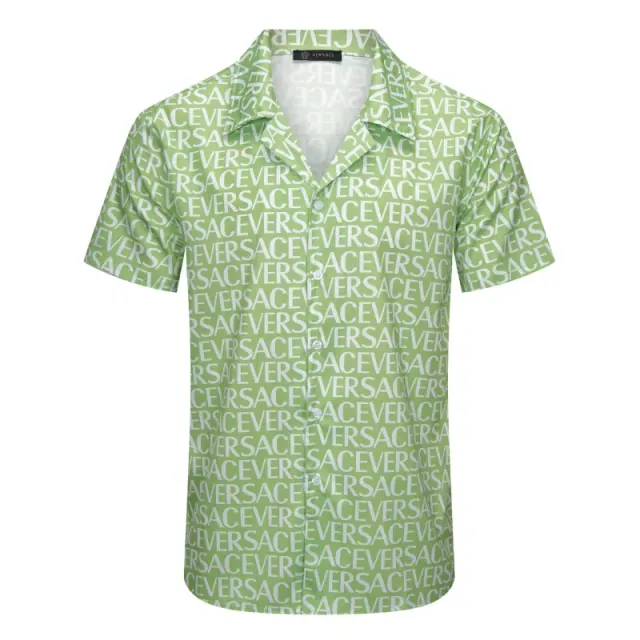 Logo-Print Shirt All-Over Versace Logo
