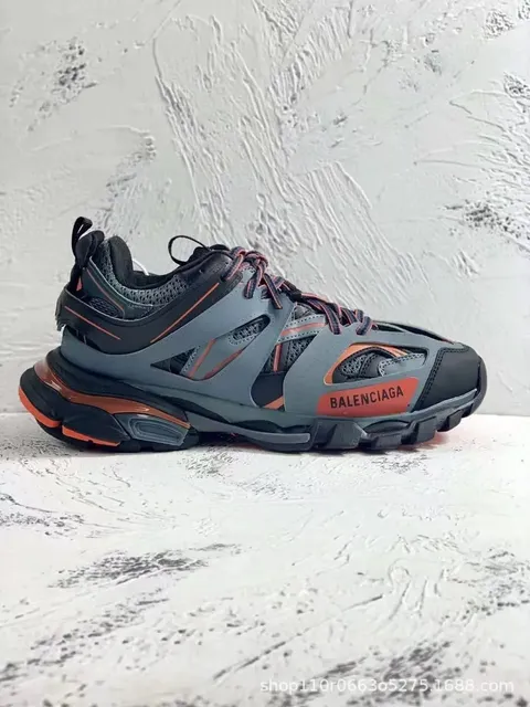 Balenciaga Triple S Grey Orange