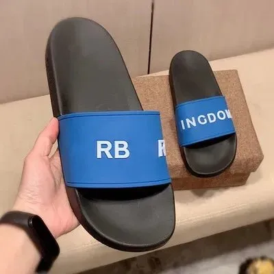 Burberry Slide Sandal RB Logo Band