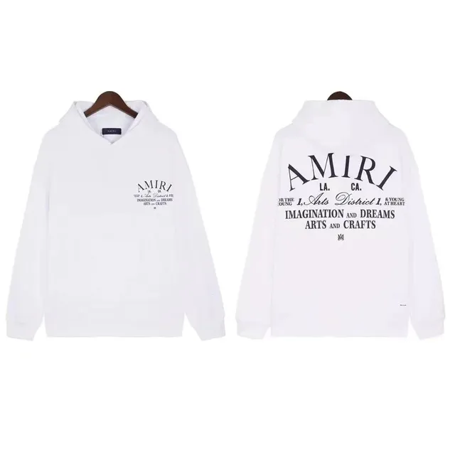 Amiri Hooded Sweatshirt Imagination and Dreams Print