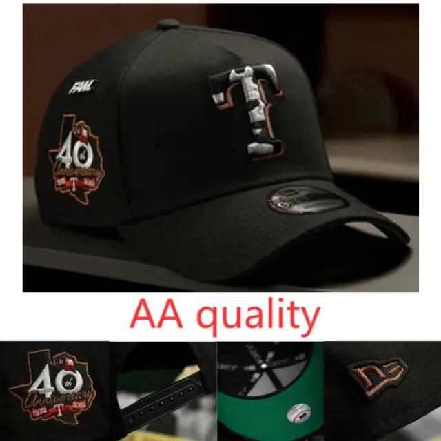 New Era × MLB 59FIFTY Cap Texas Rangers 40th Anniversary