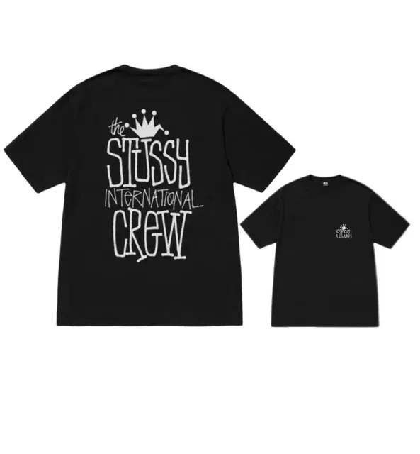 Stüssy International Crew Tee Crown Logo
