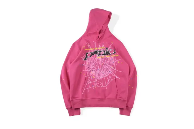 Sp5der Hoodie Spider Web Print