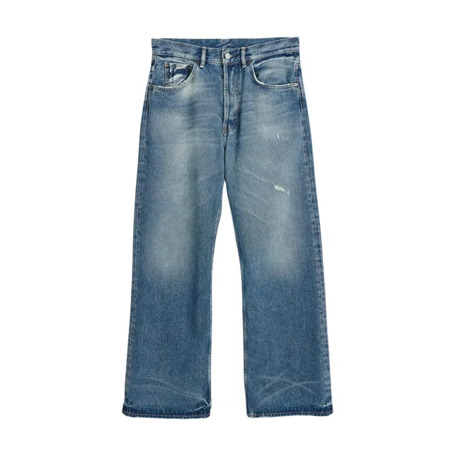 Levi's 501 Jeans Mid Wash Distressed