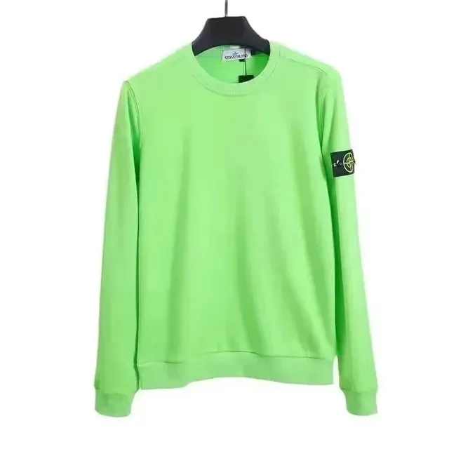 Stone Island Crewneck Sweatshirt Neon Green