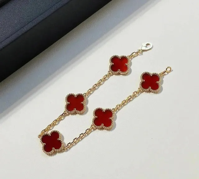Van Cleef & Arpels Alhambra Bracelet Five Motifs