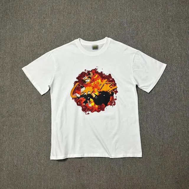 Corteiz Graphic T-Shirt Flame Print