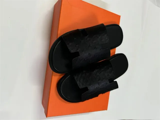 All black ostrich pattern