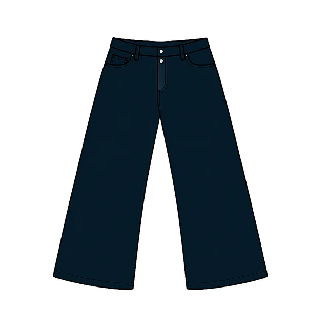 Levi's Wide-Leg Jeans Deep Navy