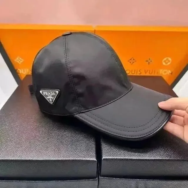 Prada Baseball Cap Logo Patch