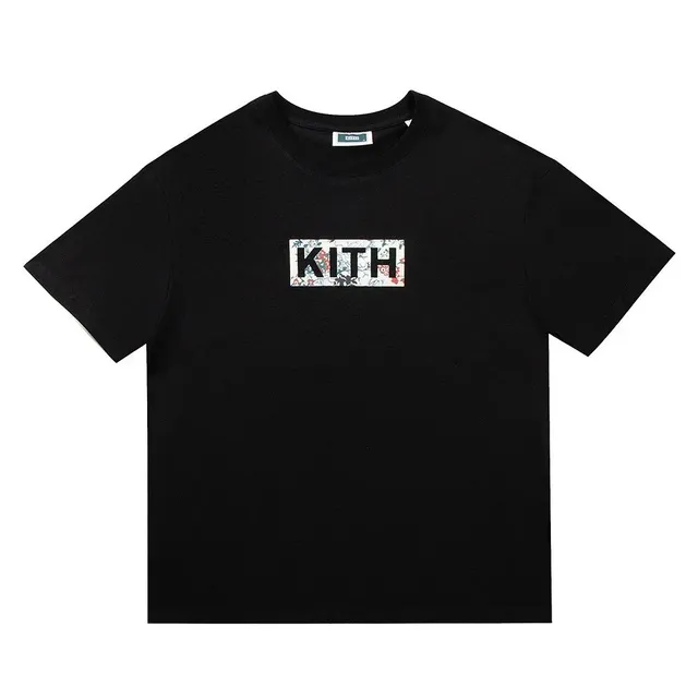 Kith Box Logo Tee Floral Box Logo
