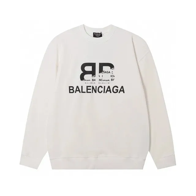 Balenciaga Crewneck Sweatshirt Logo Print