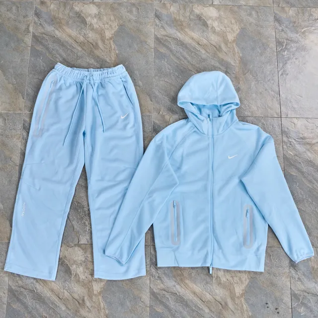 Nike × NOCTA Tech Fleece Hoodie and Joggers Light Blue