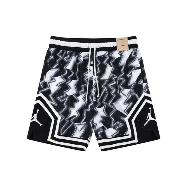 Jordan Basketball Shorts Geometric Print