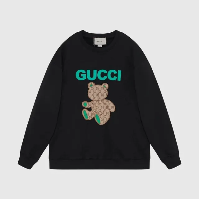 Gucci Bear Sweatshirt GG Monogram Bear