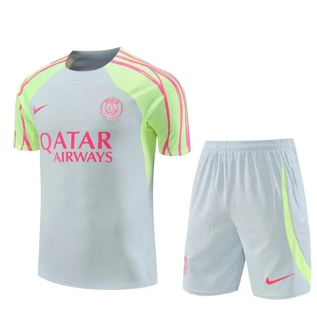 Nike × Paris Saint-Germain Training Jersey and Shorts Set Qatar Airways Sponsor