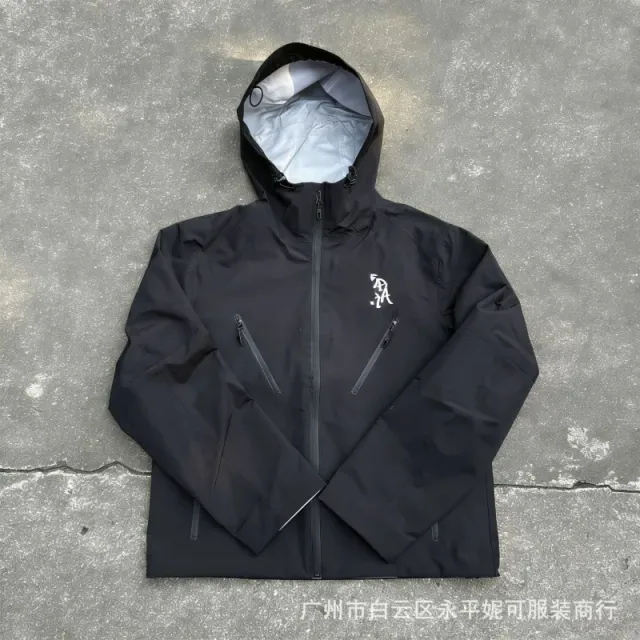 Waterproof/水溶夹克/黑