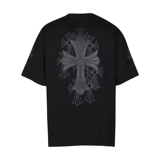 Chrome Hearts Cross Tee Embroidered Cross