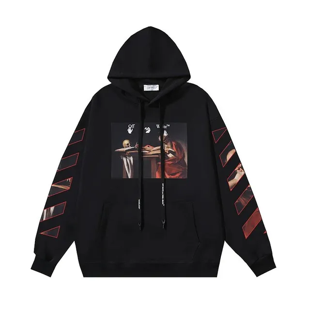 Off-White Hoodie Painting Print