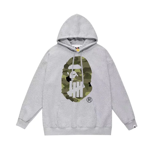 BAPE Shark Hoodie Camo Ape Head