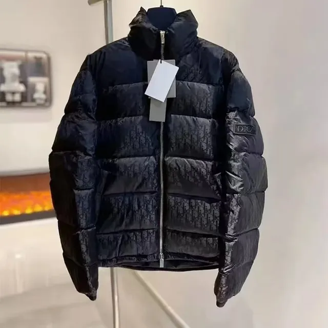 Dior Puffer Jacket Oblique Logo