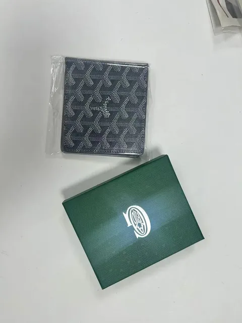 Goyard Saint Louis Wallet Goyardine Canvas