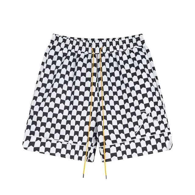 Rhude Checkered Shorts