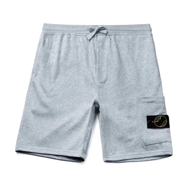 Stone Island Cargo Shorts Heather Grey
