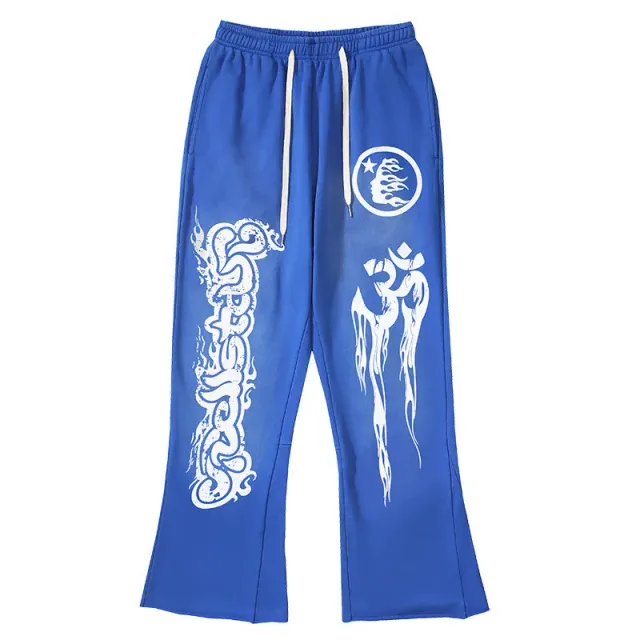 Hellstar Track Pants Flame Logo