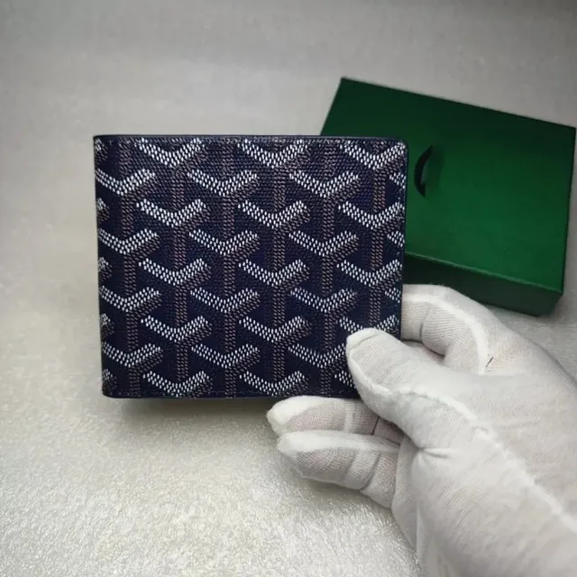 Goyard Saint Louis Wallet Goyardine Canvas