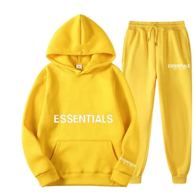 Fear of God Essentials Hoodie and Joggers Set Essentials Logo