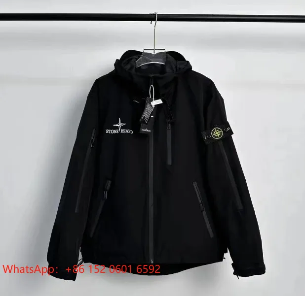 Stone Island Goggle Jacket Black