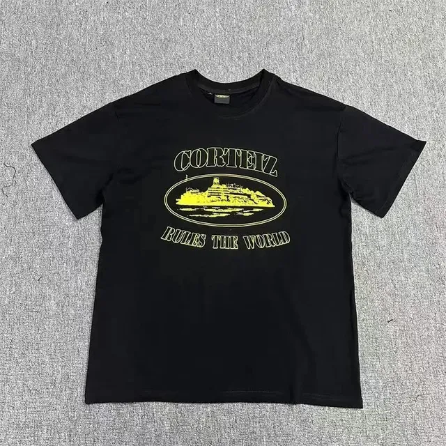 Graphic Tee Corteiz Rules The World
