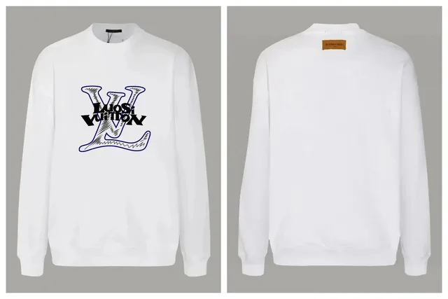 Louis Vuitton Crewneck Sweatshirt LV Sketch Logo