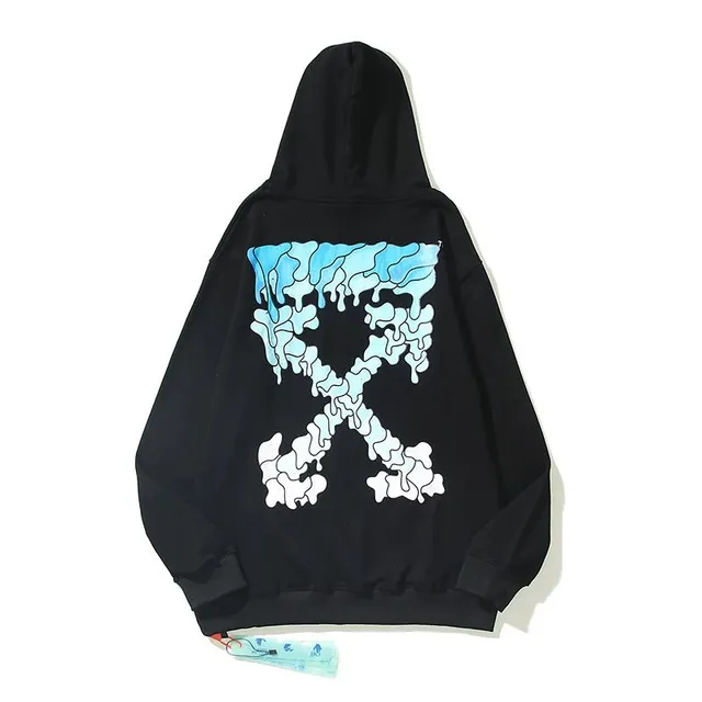 Off-White Zip-Up Hoodie