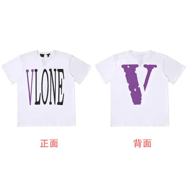 白色vlone紫V --6号