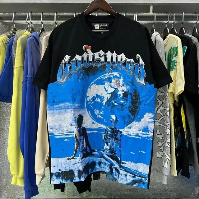 Godspeed Graphic Tee Earth Print