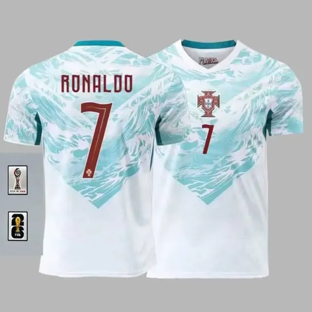 Portugal away jersey #7 + captain's armband