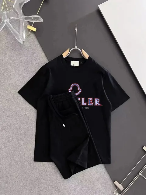 Moncler Logo Tee and Joggers Set