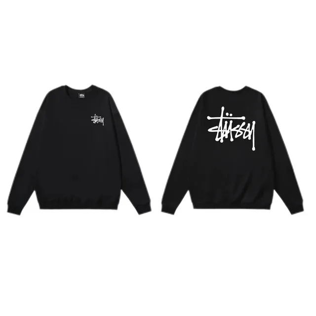 Stüssy Crewneck Sweatshirt Logo Print