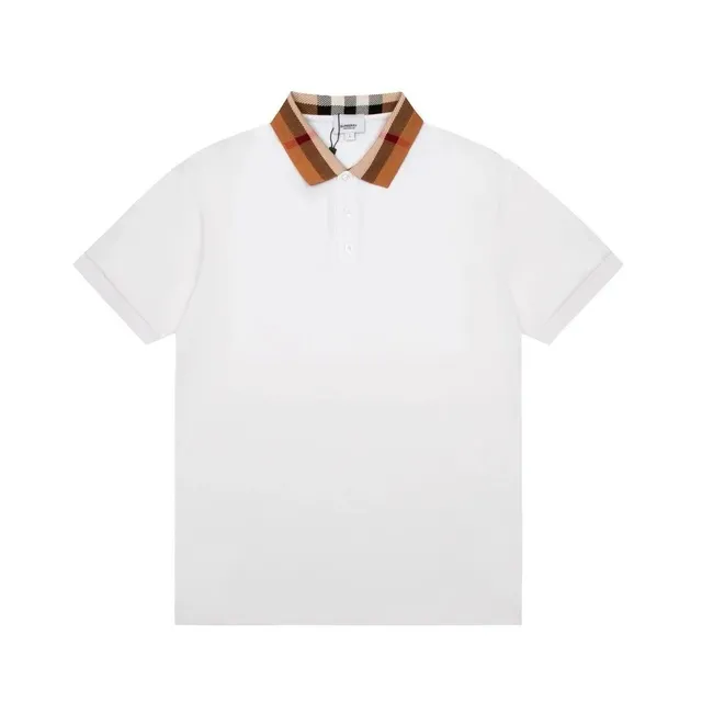 Burberry Polo Shirt Checkered Collar
