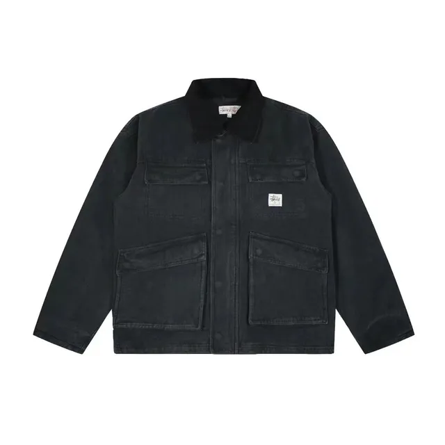 Stüssy Chore Jacket Washed Black