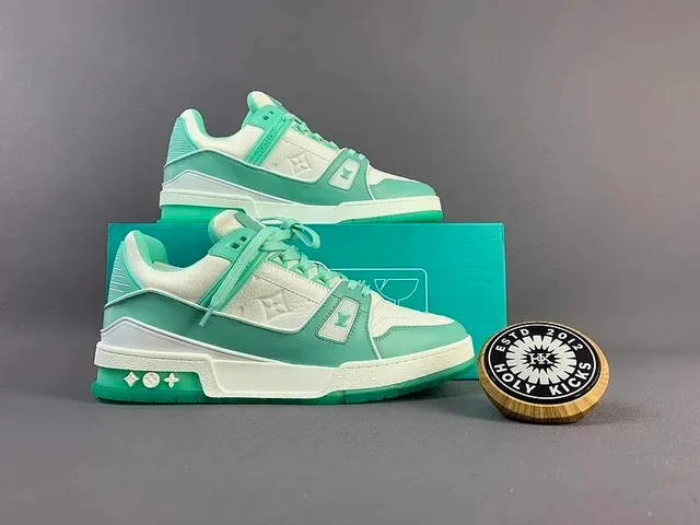 Louis Vuitton LV Trainer Mint Green