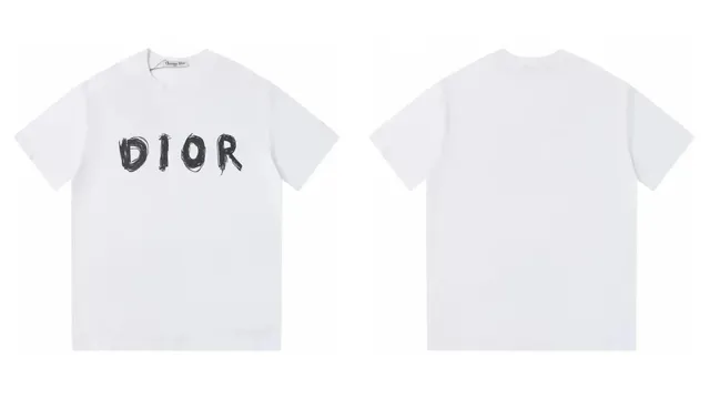 T-Shirt Dior Graffiti Logo