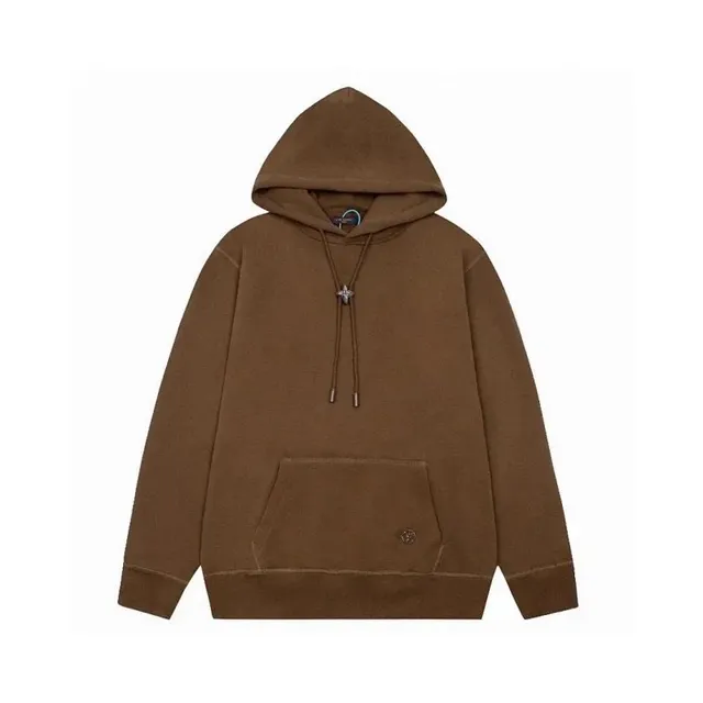 Chrome Hearts Hoodie Brown with Cross Charm