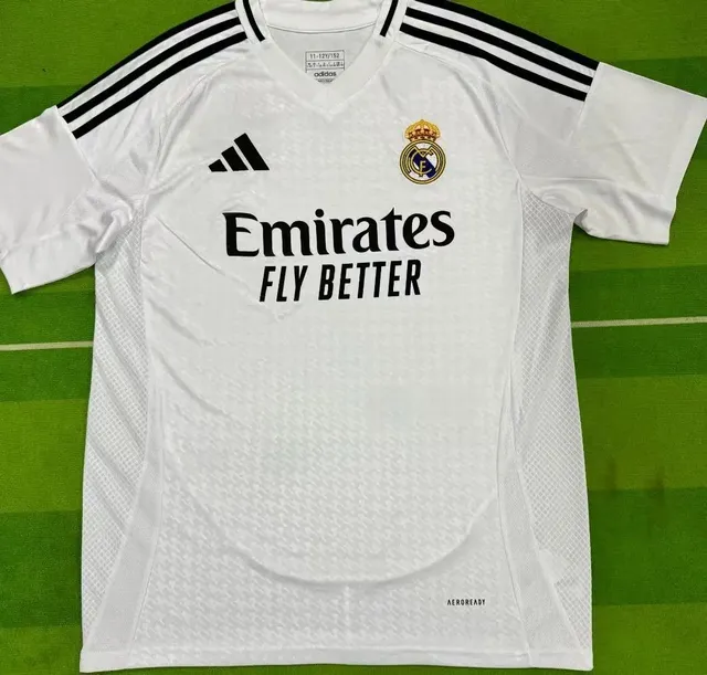 Adidas Real Madrid Home Jersey Emirates Fly Better