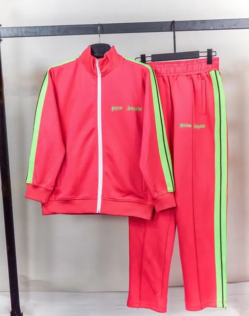 Palm Angels Track Suit Neon Stripe