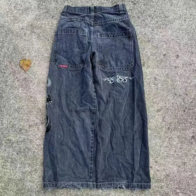 Supreme Low Rise Baggy Jeans Embroidered